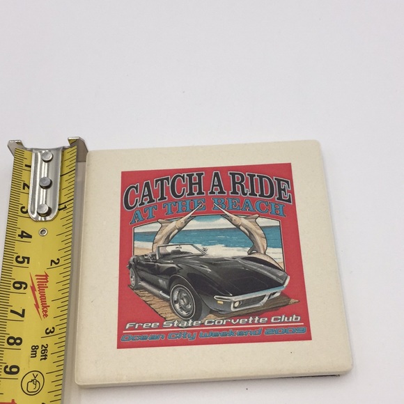 Free State Corvette Club Ocean City "Catch A Ride At The Beach" Coasters 2009 - Picture 5 of 10
